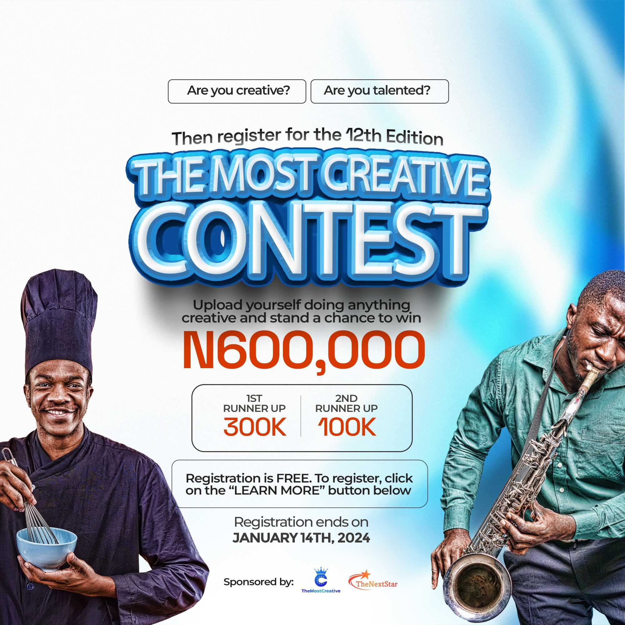 12th Edition - The Most Creative Contest [Completed]