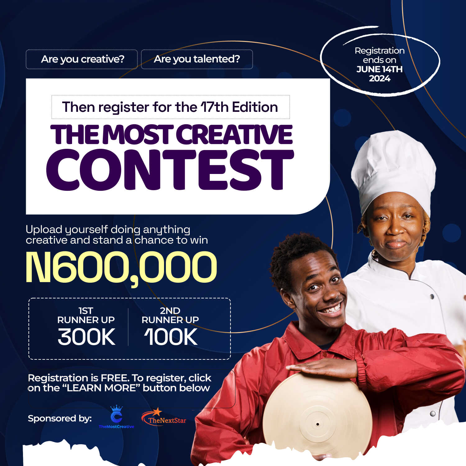 17th Edition - The Most Creative Contest [Completed]